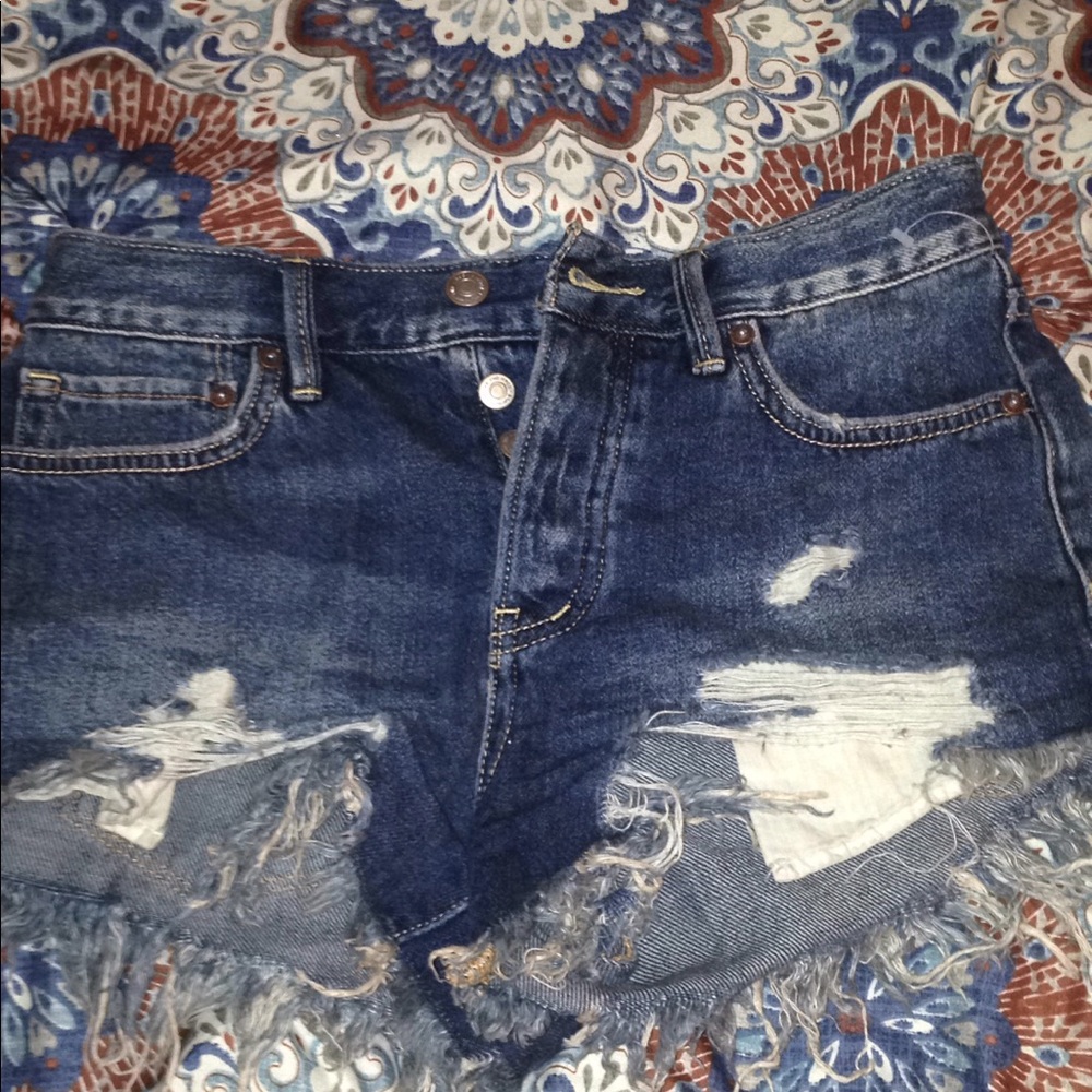 High waist shorts